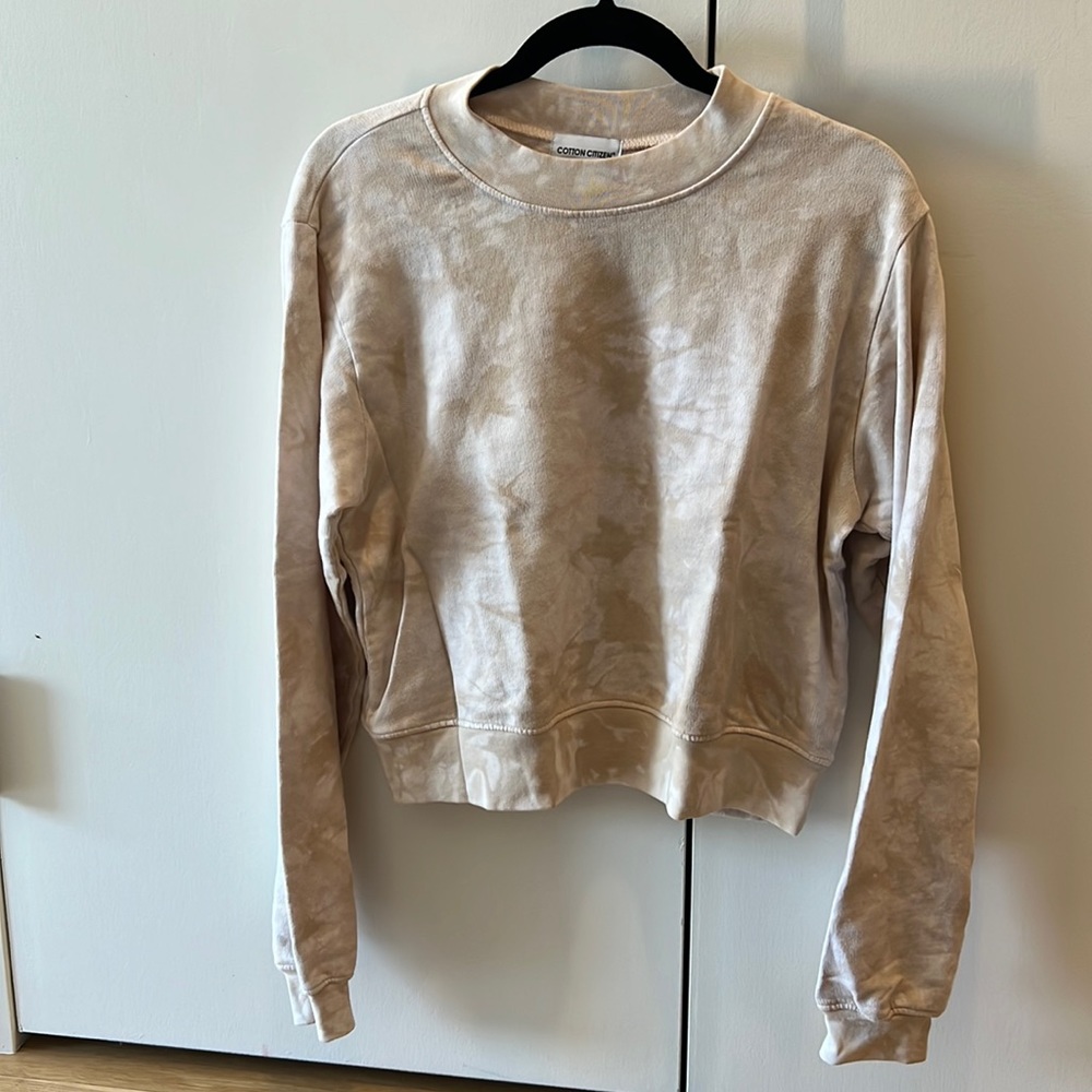 Cotton Citizen cropped sweatshirt